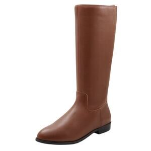 Aldo Womens Riraven Riding Boots US 10 M EU 41 Brown Leather EUC